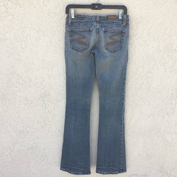 Seven7 Womens Jeans Flare - Picture 1 of 2